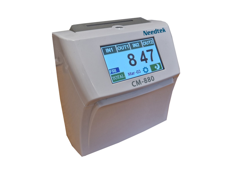 Electronic Time Recorder, Calculating Time Recorders, CM-880 Calculating Time Recorders Display Touch